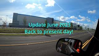 Largest Building in Oregon update! 2023. Amazon's gigantic warehouse is built. Next phase inside.