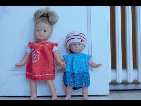 Poupee 50 cm  poupée, tricot pour poupon, modèles de poupée en tricot
