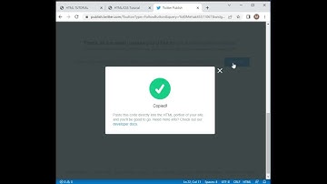 Insert Twitter Button