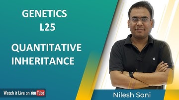 Quantitative Inheritances | Polygenic Inheritance | NILESH SONI