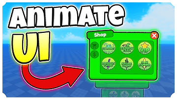 Make SMOOTH UI Animations in Roblox studio!