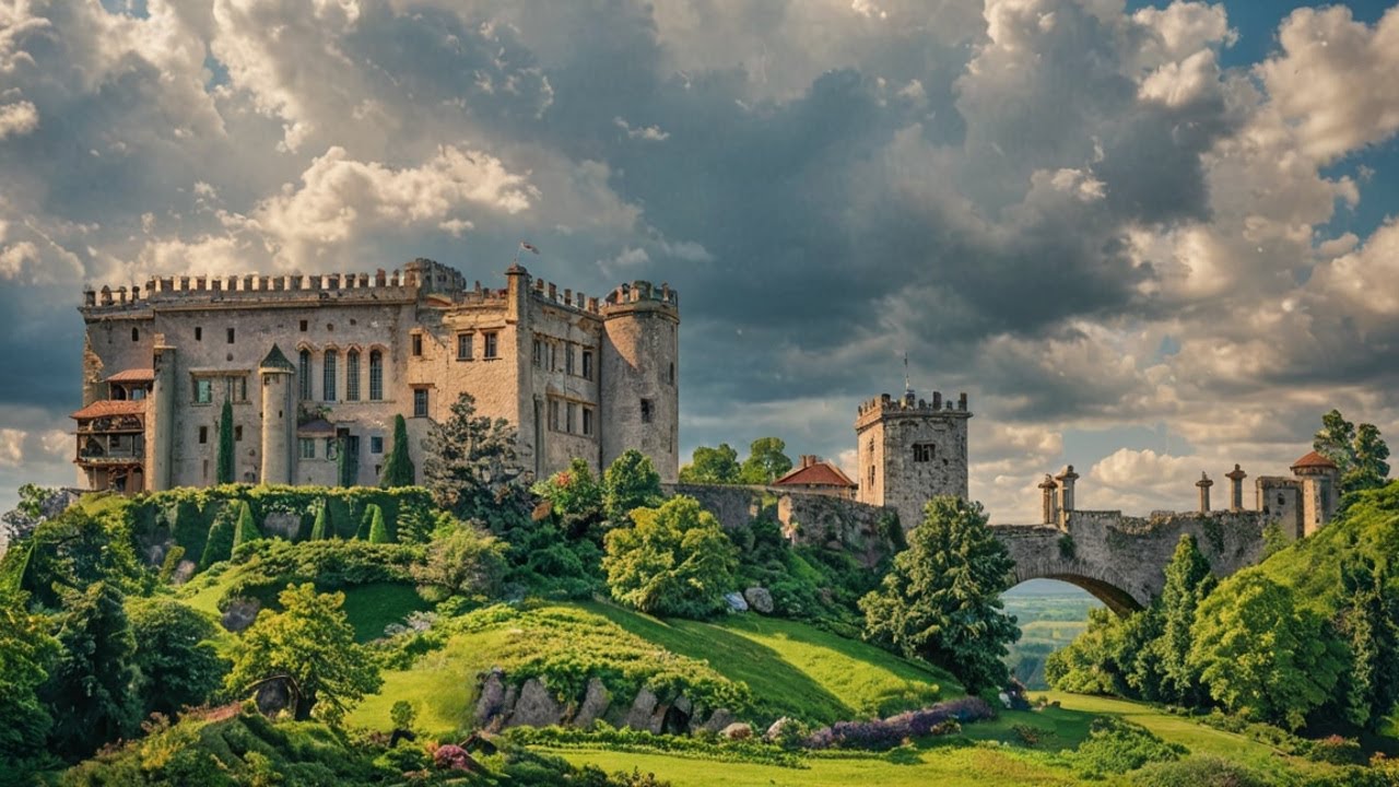 Zamek w Ossolinie - Splendor i przepych zrównane z ziemią