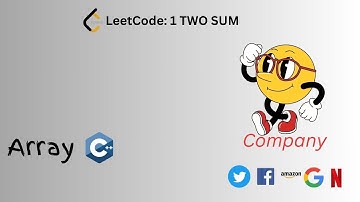 LeetCode 1 Solutions of (TWO SUM) Easy | Google, Facebook... | Interview Preparation | C++