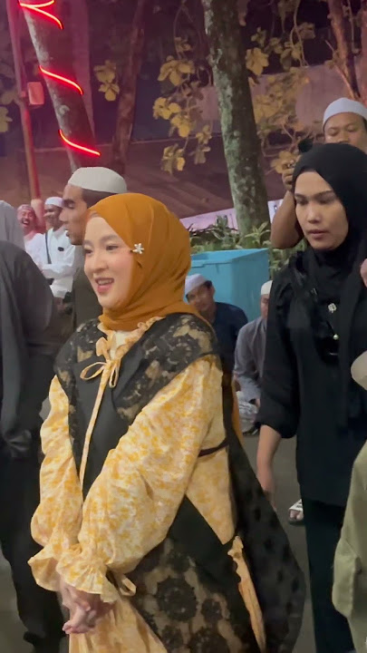 Detik detik Nissa Sabyan Performe Di ZM tadi malam #nissasabyan #zaadulmuslim #shortvideo