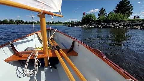 Shellback dinghy "Jackrabbit" day sail