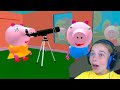 СЕМЕЙКА ПИГГИ! Piggy Neighbor! Свинка Пеппа и ее семейка