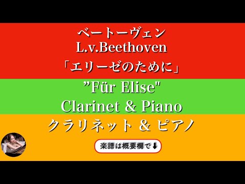 エリーゼのために  (クラリネット&ピアノ) - ベートーヴェン 
