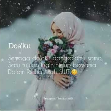 Doaku ,, semoga doaku dan doamu sama ingin hidup bersama😇