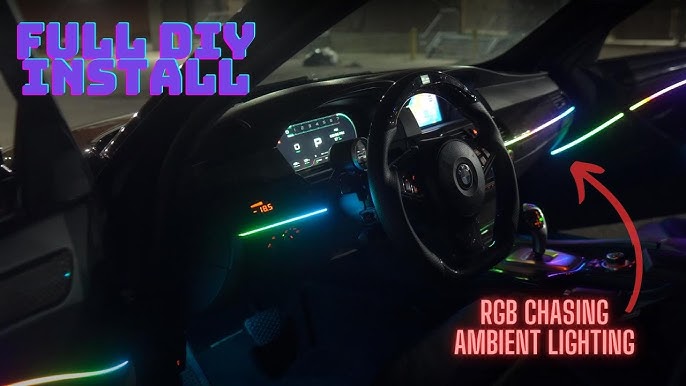 In-Depth Installation Tutorial: Car Interior Ambient Lighting Kit 