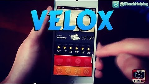 "Velox" The BEST Cydia Tweak for iPhone, iPod Touch, & iPad
