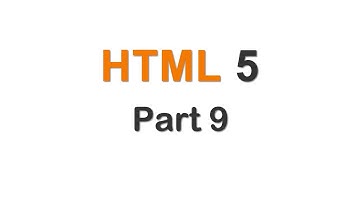 Html5 Tutorial for Beginners Part - 9