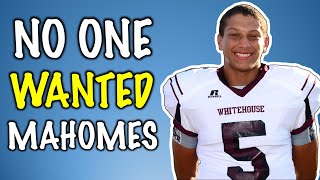 The Real Reason NO ONE Wanted Patrick Mahomes in High School