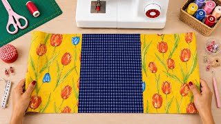 Very Easy! I made 50 in one day and Sold them all! Brilliant idea with leftover fabric 