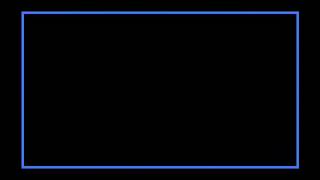 كروما شاشة سوداء اطار مستطيل ازرق ثابت مقاس اليوتيوب 16:9 _ كرومات جاهزة للتصميم والمونتاج _ اطار نص