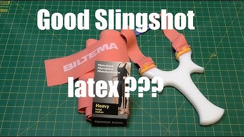 Biltema pilatesband. Good slingshot rubber ???