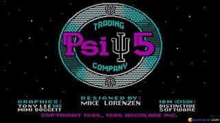 Psi 5 gameplay (PC Game, 1986)