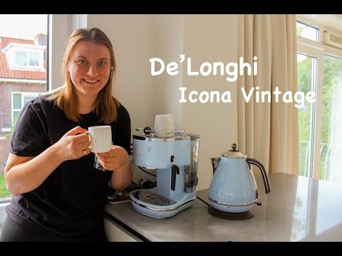 Видео обзор кофемашины и чайника Delonghi Icona Vintage