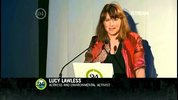 Lucy Lawless in 24 Hours of Reality with Al Gore in HD