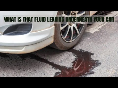 What Clear Fluid Is Leaking From My Car