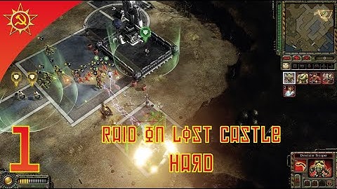 C&C Red Alert 3 Uprising - Soviet Mission 1 - Raid On Lost Castle [Hard]
