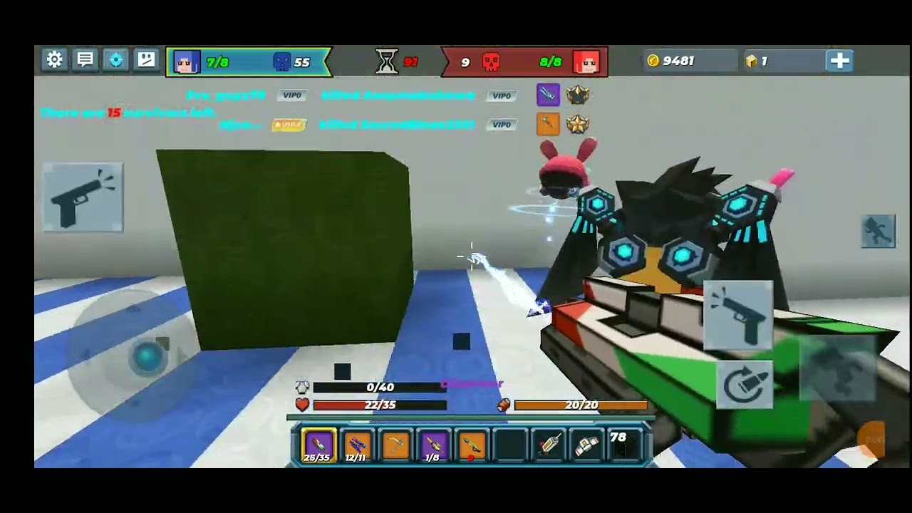 Build and shoot Gameplay (Blockmango) - YouTube
