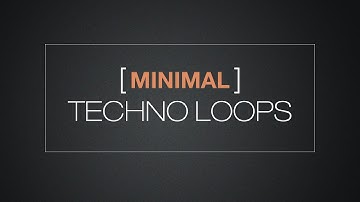 Minimal Techno Loops - Minimal Techno Drum Loops - Minimal Techno Basslines - Techno Synth Loops