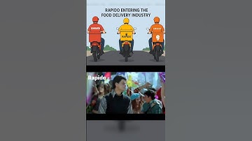 Rapido Enters Food Delivery 🚨 | Zomato vs Swiggy vs Rapido War Begins #zomato #swiggy #rapido #