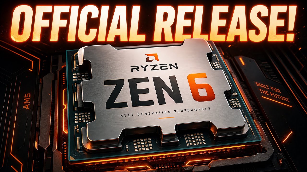 FIRST Zen 6 CPU Release REVEALED!