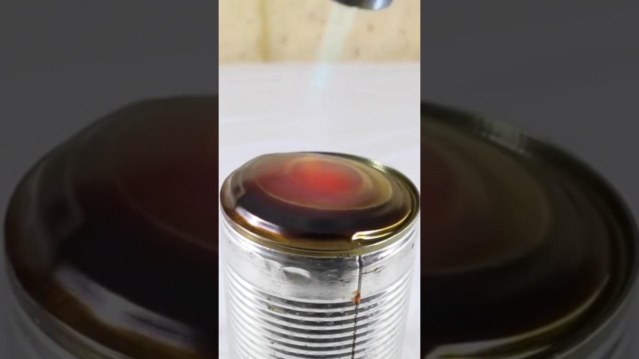 No can opener? No problem! Try this #lifehack