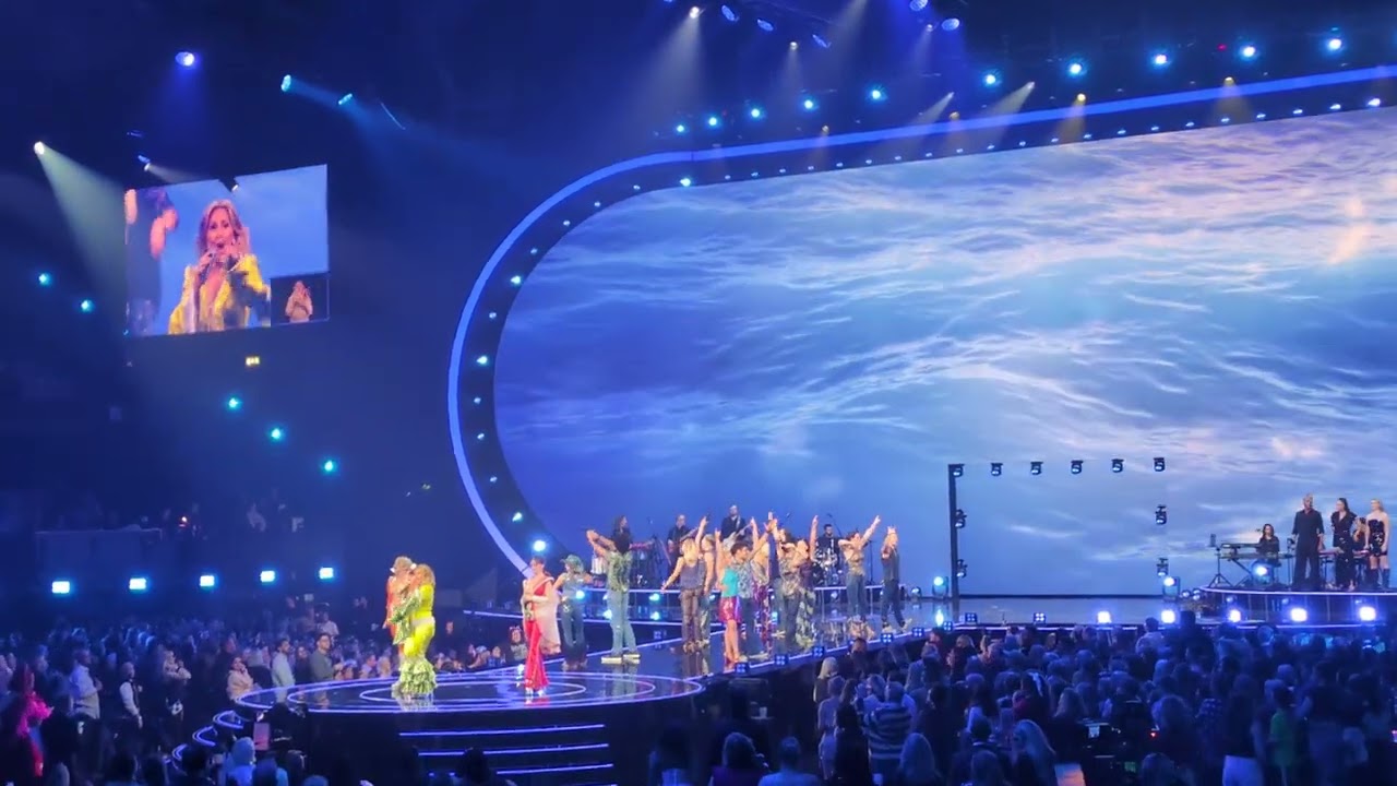 Mamma Mia The Musical Performing Live @ National Lottery's New Years Eve Big Bash, London