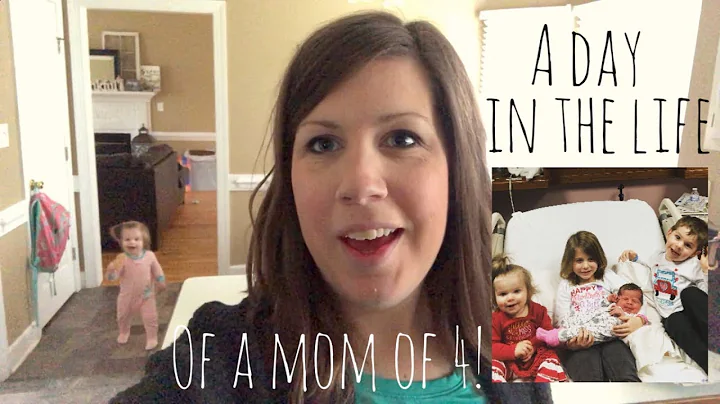 A day in the life of a MOM OF 4!  Weekday vlog