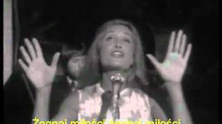 Video thumbnail of "Dalida - Ciao amore ciao (napisy PL/ tłumaczenie PL) 1967r"
