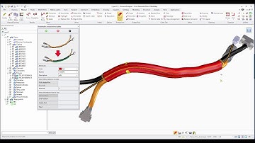 SpaceCable  Create shrink tube on bundled wires and cables