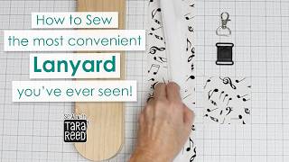 Sew a Lanyard with a Front Breakaway Clasp | Easy Beginner Sewing Project