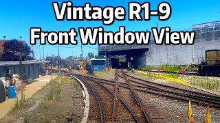 ⁴ᴷ⁶⁰ NYC Subway Front Window View - Vintage R1-9 Running from Coney Island to 38th Street Yard