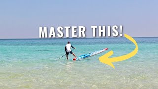 How to PIVOT TURN on a paddle board.