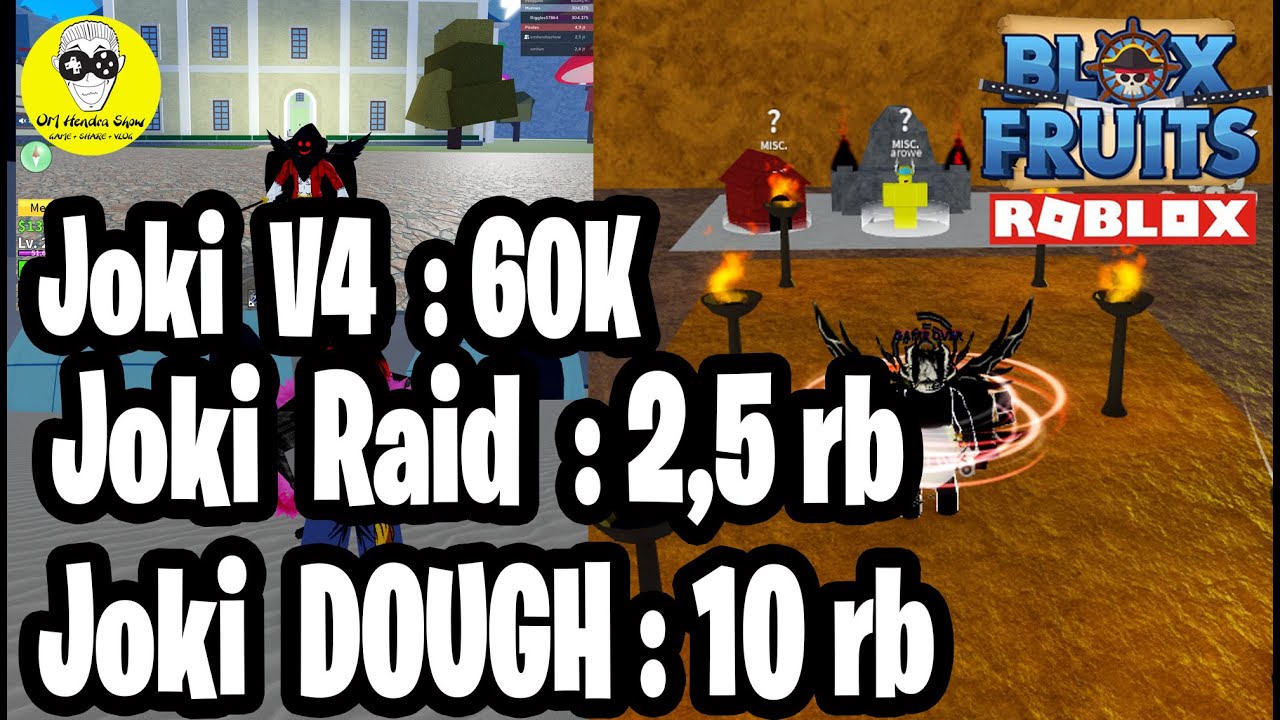 Raid Dough V2 & Traid Fruits _ Race Mink v4 _ Blox fruits (Roblox