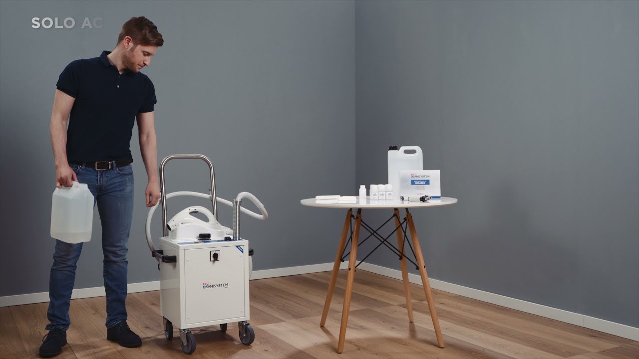 Polti Sani System Pro: DDV per la disinfezione a vapore di ambienti e  superfici ampi - YouTube