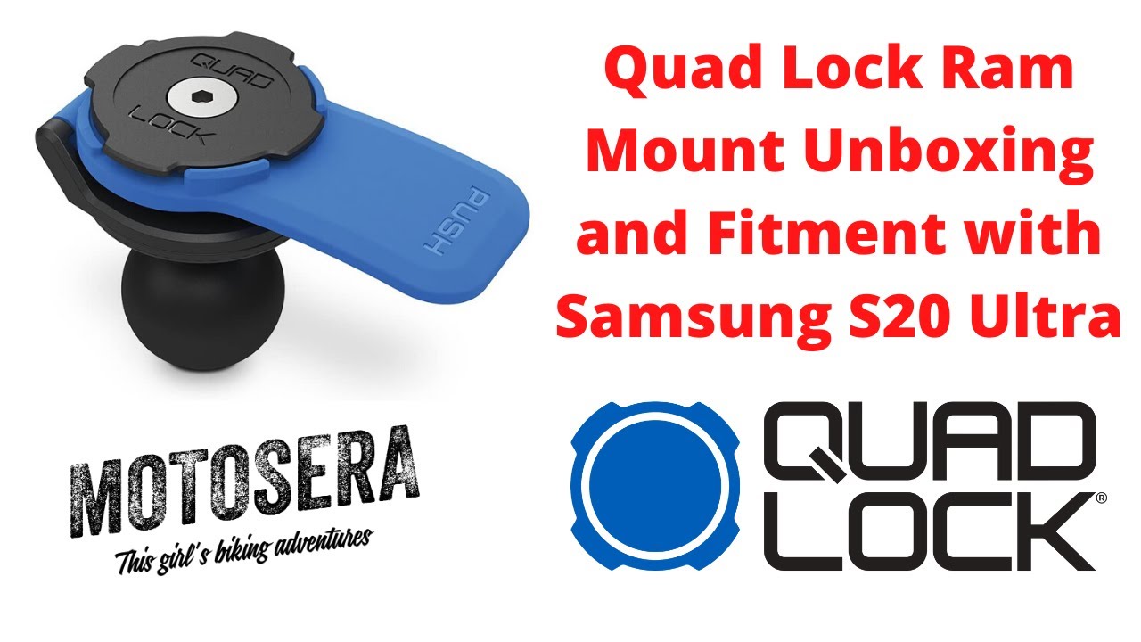quad lock ram mount
