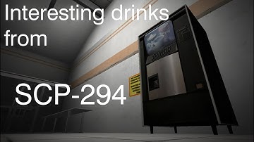 Interesting drinks from SCP-294 Ep. 2