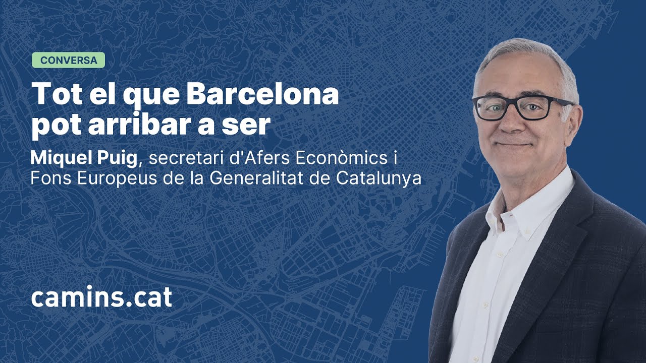 Conversa | Miquel Puig: Tot el que Barcelona pot arribar a ser