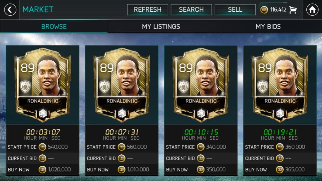 MAKE 1,000,000 COINS IN 60 MINUTES FIFA MOBILE BEST TRADING METHOD