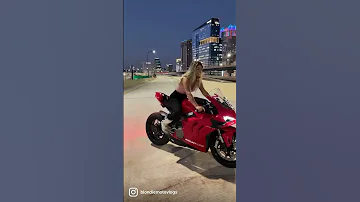 Flame Throwing Ducati 