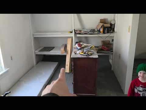Apartment Rebuild Update Garage Flooring Installed