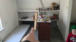 Apartment Rebuild Update Garage Flooring Installed
