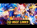 200% LEADER SKILL BUFF! LEVEL 10 LINKS 100% RAINBOW STAR LR GOHAN & GOTEN! (DBZ: Dokkan Battle)