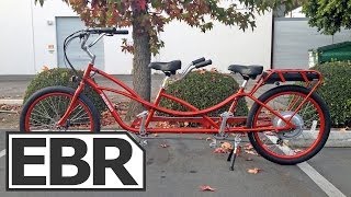 Pedego Tandem Cruiser Video Review - Tandem Electric Bike for Two Riders