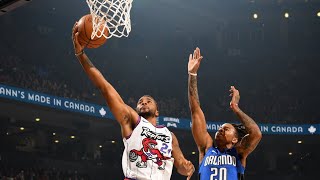 Kyle Lowry Beats The Halftime Buzzer Raptors Vs Orlando Magic