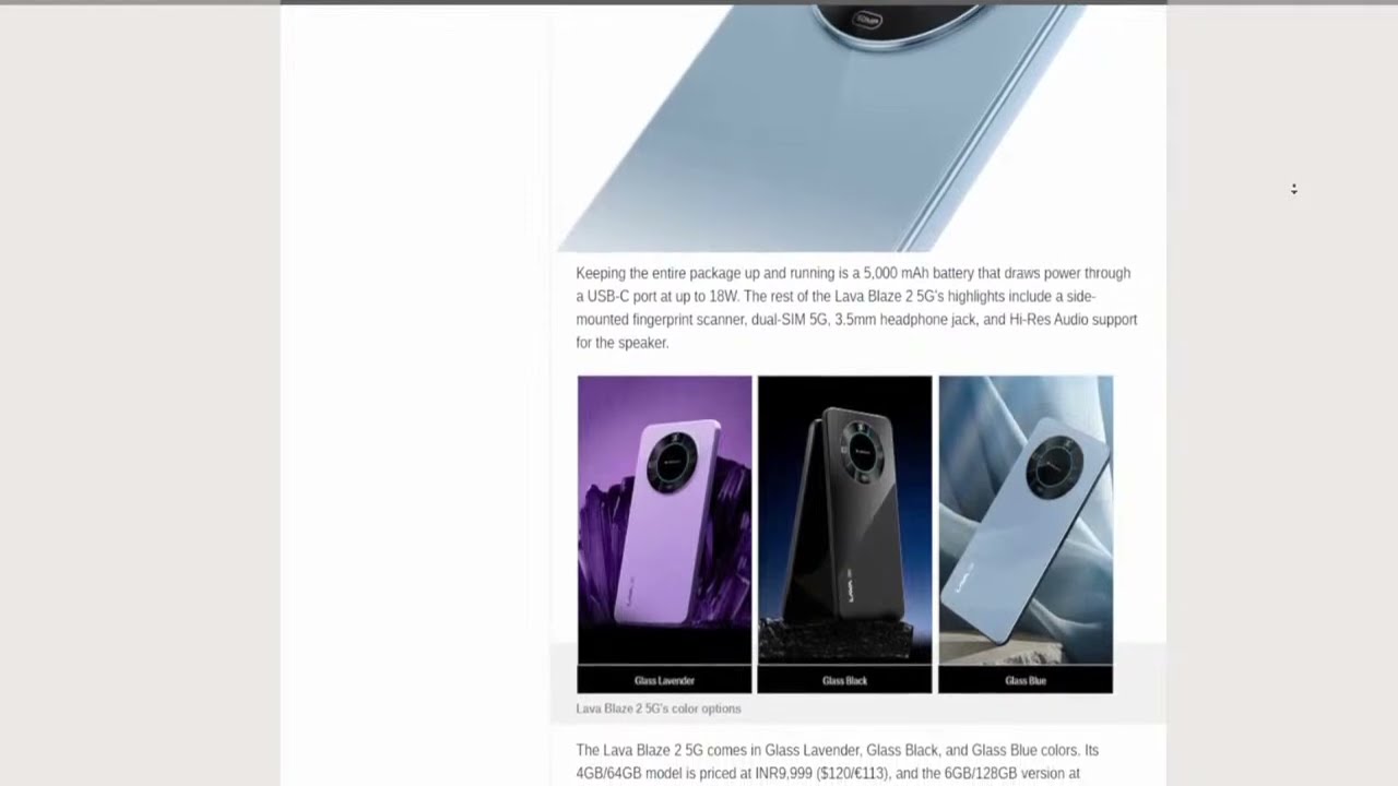 The Lava Blaze 2 5G Review | ZDK Mobile Reviews