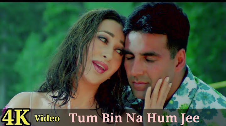 Tum Bin Na Hum Jee Sakenge 4K Video Song | Akshay Kumar, Karisma Kapoor, Alka Y, Udit Narayan HD